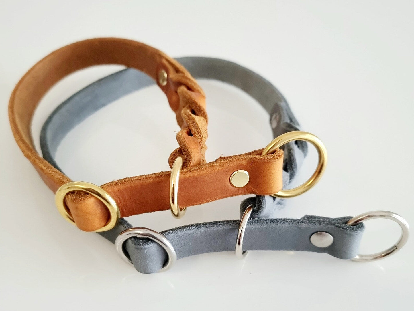 Hundewohl - Fat Leather Pull Stop Collar